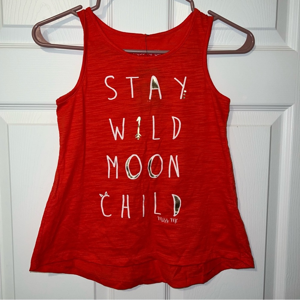 🆕NWT Miss Me Girls tank size Medium